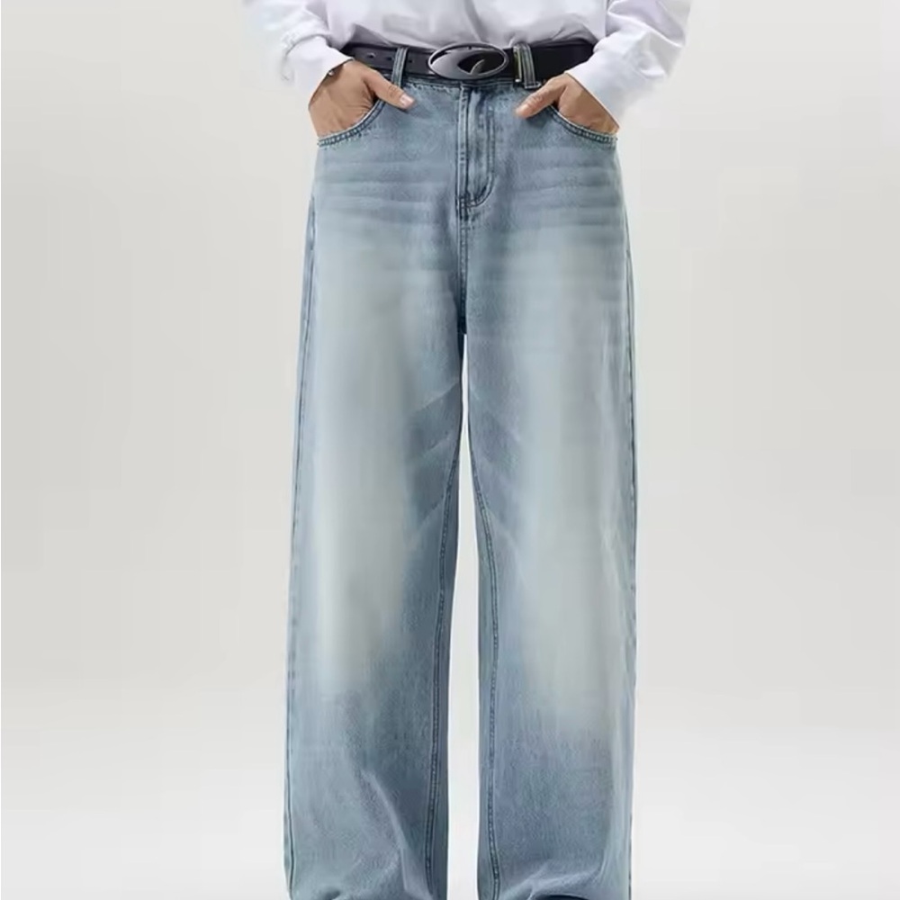 Light Blue Y2K Men’s Jeans